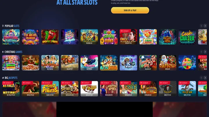 All Star Slots casino site