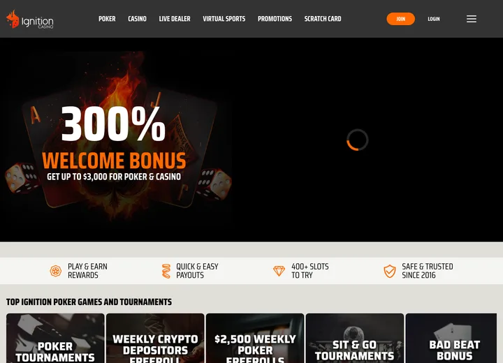 Ignition casino site